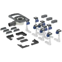Geberit Duofix Duschwannenablauf 551567001 mit 10 langen Füßen, Sperrwasserhöhe 50mm