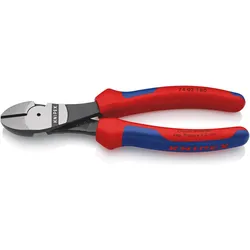 Knipex, Bolzenschneider + Seitenschneider, Kraft-Seitenschneider (180 mm)
