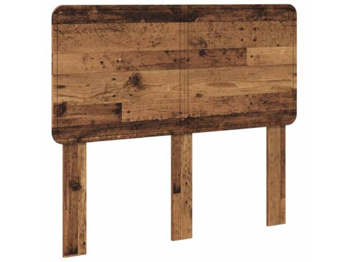 Makastle Kopfteil Altholz Holzwerkstoff 123 x 100 cm Braun Rechteckige Form