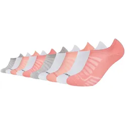 10er Pack camano Mesh Ventilation No Show Füßlinge 3100 - lantana 39-42