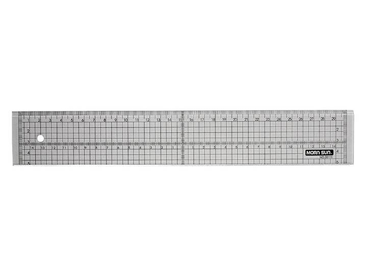 Rayher Schneidelineal mit Metallkante 30 cm