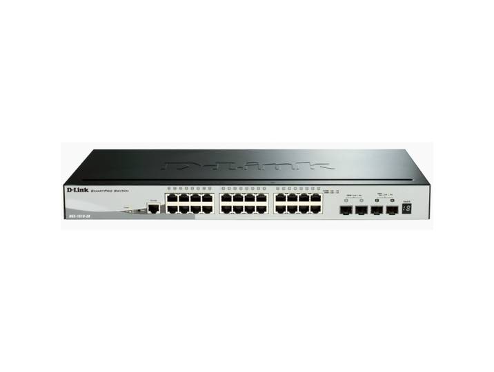 D-Link DGS-1510, Géré, L3, Gigabit Ethernet (10/100/1000), Full duplex, Grille de montage DGS-1510-28X
