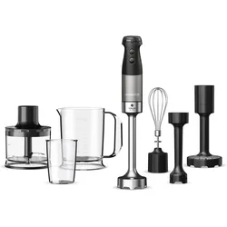 Kenwood Triblade XL Pro HBM80.327BK, Stabmixer, Silber, Schwarz