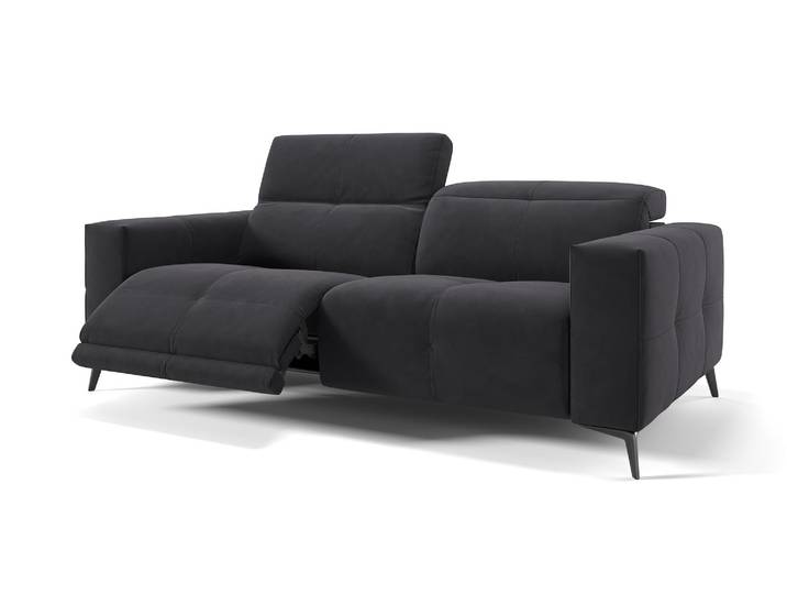 Stoff 3-Sitzer Relaxsofa MARBELLA Sofa