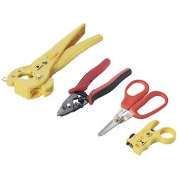 TOOLCRAFT TO-9621810 Glasfaser-Werkzeug Inkl. Kabelschneider, Inkl. Kabelentmanteler 0 bis 25 mm