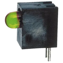 LED B-5 GN - Led-Kunststoffblock mit 5mm LED, grün