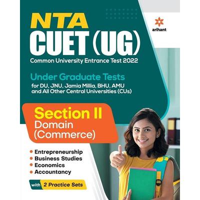 NTA CUET UG 2022 Section 2 Domain Commerce, Taschenbuch von Arihant Experts, Arihant Publication India Limited, 978-93-261-9592-8