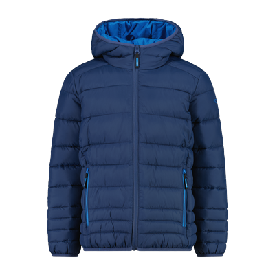 Steppjacke CMP "KID JACKET FIX HOOD", Jungen, Gr. 152, blau (infinity), Obermaterial: 100% Polyester. Futter: 100% Polyester. Wattierung: 100% Polyester, hoch geschlossener Ausschnitt, eingesetzt eingefasste Kante, Jacken Steppjacke, mit Kapuze,...