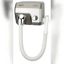 Mediclinics Haartrockner Edelstahl Optik mit Schlauch - artikel 12004