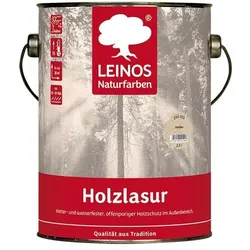 Leinos Holzlasur für außen 260 Palisander - 2,5 l Dose