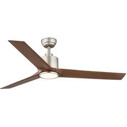 Deckenventilator Deckenlampe dimmbar LED Fernbedienung Rechts Linkslauf D 148 cm