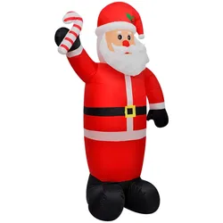 vidaXL Weihnachtsmann aufblasbar 120 cm