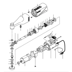 PROXXON 28660-30 Stützring für Winkelpolierer WP/E