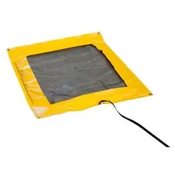 Faltbare Mehrweg-Tropfwanne mit auswechselbarem Bindemittel-Kissen, 510 x 510 mm, 4 L