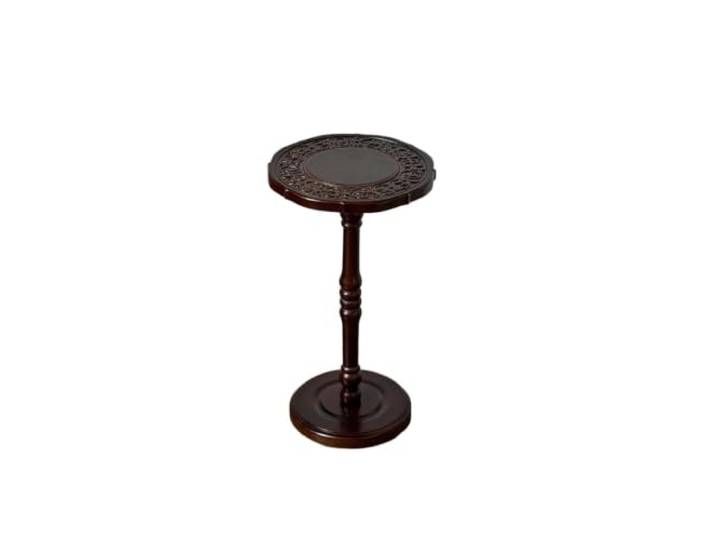 EKalgretrA Vintage Beistelltisch Aus Massivholz Balkon-Freizeit-Akzenttisch, Nachttisch-Aufbewahrungsregal for Gastfamilien(Shape b)