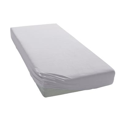 Bettlaken ESTELLA "Feinjersey", grau (platinfarben), L:200cm, Jersey, Obermaterial: 100% Baumwolle, Bettlaken, Bettlaken, Rundumgummi