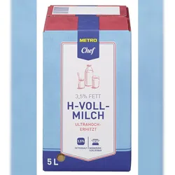 METRO Chef H-Milch 3,5 % Fett (5 l)
