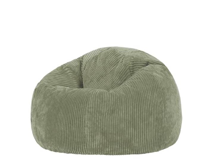 Icon Kingston Sitzsack Cord mit Füllung, Grün