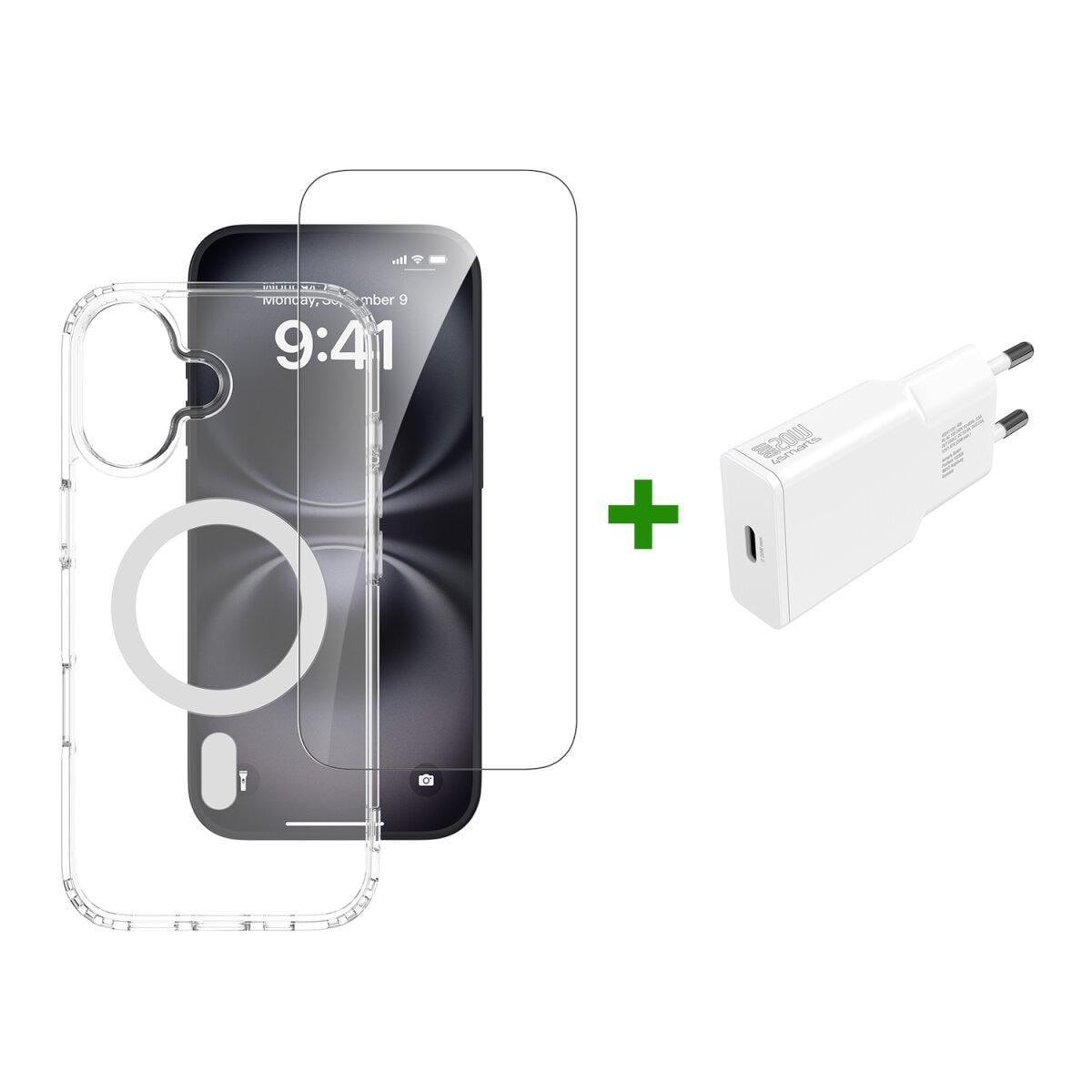 4smarts 3in1 Premium Starter Set für Apple iPhone 17