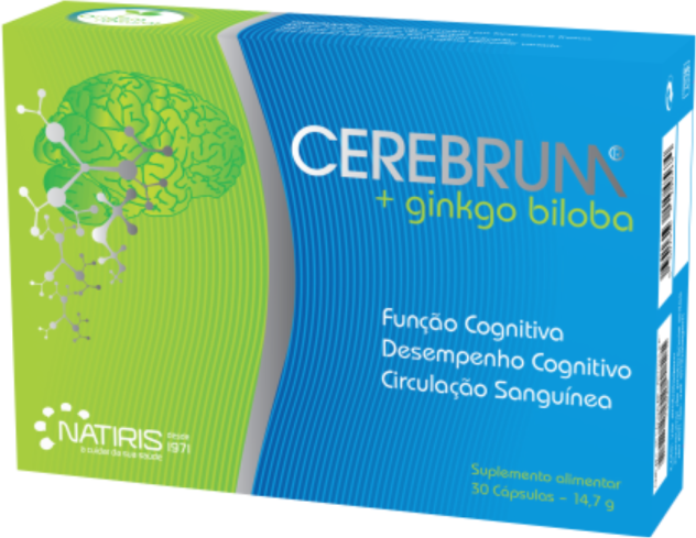 Cerebrum Ginkgo Biloba 30 cápsulas