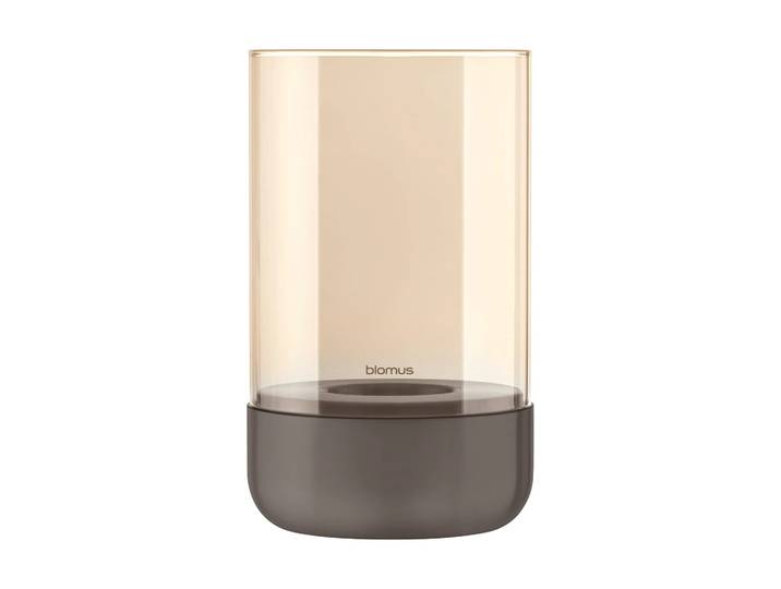 blomus Lampe-tempête Calma Ø12 cm Burned Metal-metallic finish