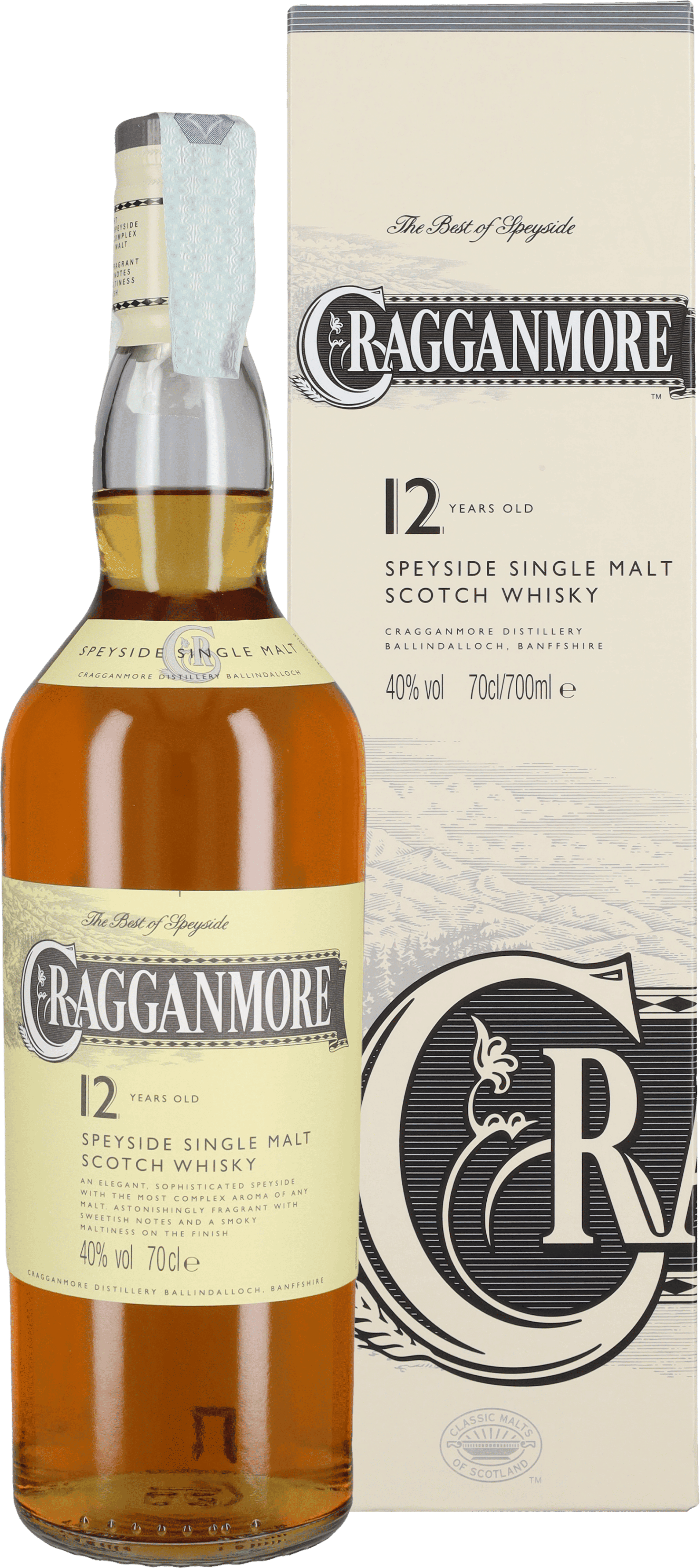 Cragganmore Whisky Single Malt 12 Anni