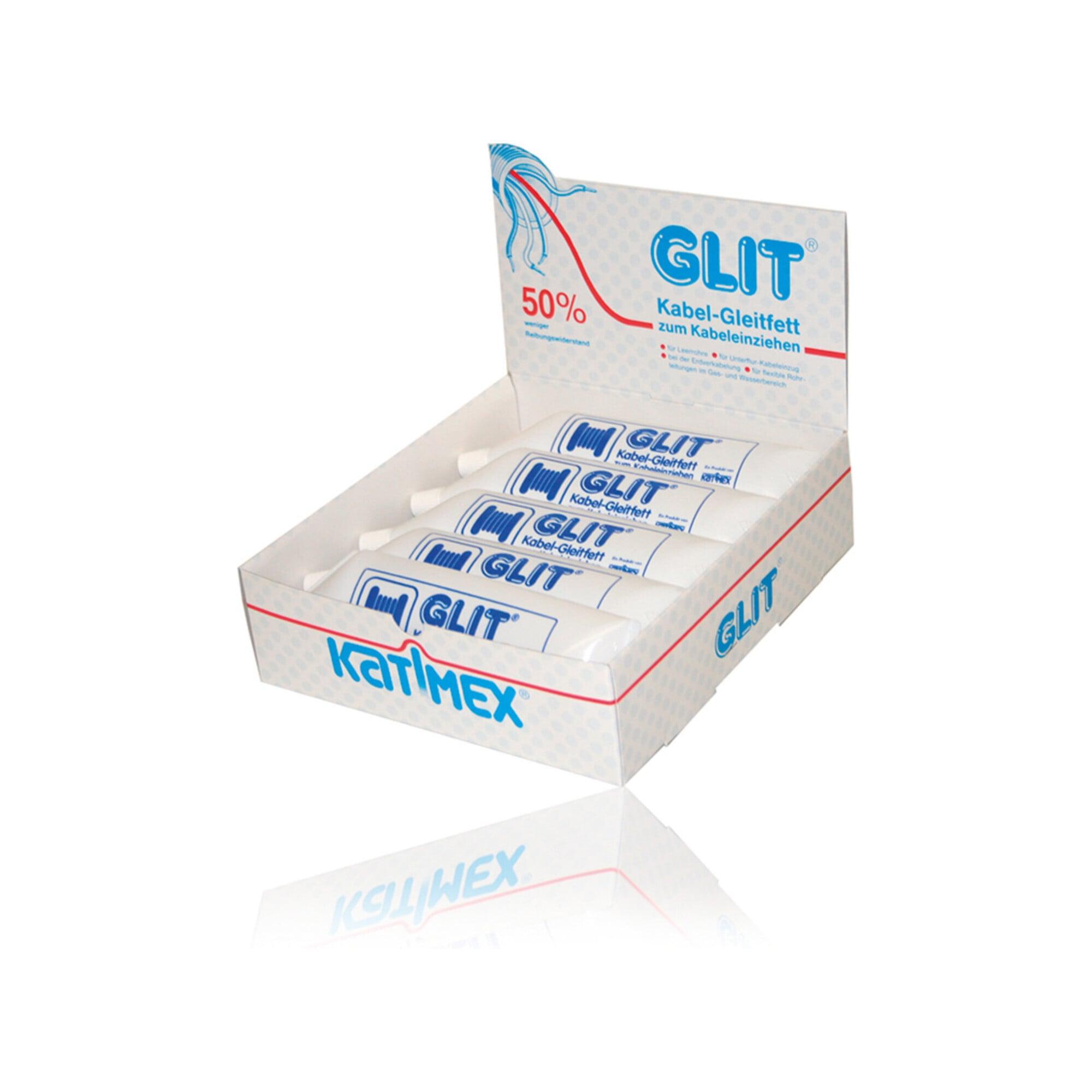 Katimex Kabelgleitmittel Glit®im Display Karton, 10 Tuben à 200 ml (101371)