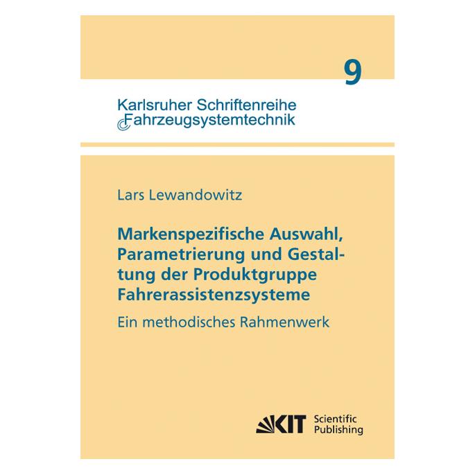 kit Markenspezifische Auswahl, Parametrierung und Gestaltung der Produktgruppe Fahrerassistenzsysteme (Deutsch, Softcover, Lars Lewandowitz) (8290994)