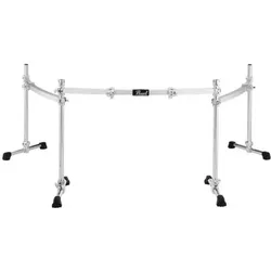 Pearl DR-513C Icon Drum Rack 3-seitig gebogen (Schlagzeug), Instrumentenständer + Halter, Silber