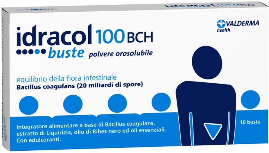 Valderma Idracol BCH, 10 Bustine