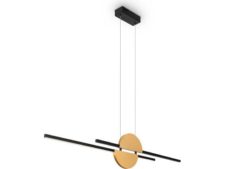 Suspension moderne noir et or Skyline LED 26W blanc neutre Maytoni