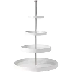 ASA Grande Etagere 4-stufig weiß