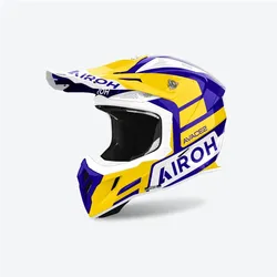 Airoh, Motorradhelm, Helm Cross / Enduro / Atv / Quad Aviator Ace 2 Sake Gelb Glänzend Farbe Gelb/Lila Grösse L (L)