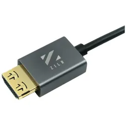 Zilr HDMI — HDMI (2 m), Videokabel, Schwarz