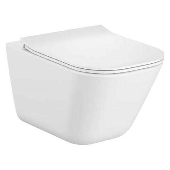 ROCA WC-Schüssel A34H472000 GAP SQUARE HÄNGENDE WC-SCHÜSSEL randlos + ULTRASLIM/DUR/WOL-Sitz // CE.ROGS.M (A34H472000)