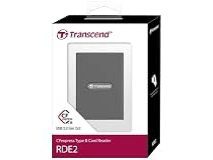 Transcend RDE2 Lecteur de cartes CFExpress type B, USB 3.2 Gen 2x2, Type-C