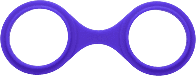Doc Johnson USA Menottes Silicone Play - Violettes