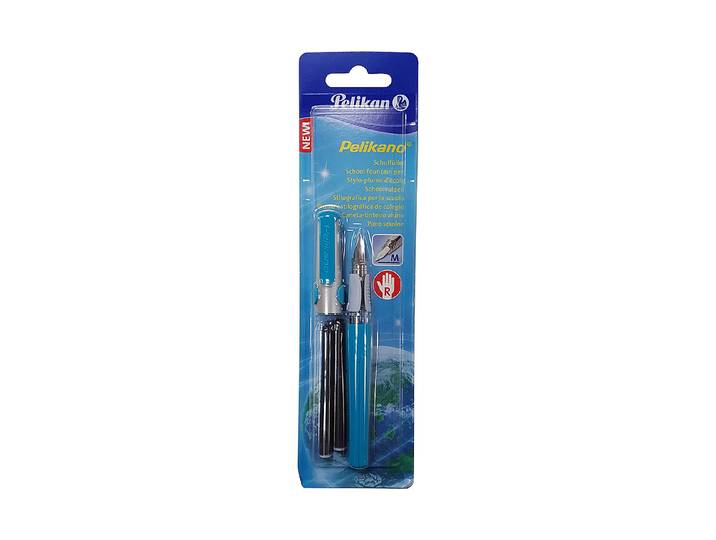 Pelikan Füllhalter Pelikano Feder M (Mittel), Farben assortiert