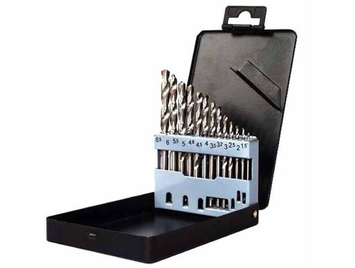 Corvus A600059 Boorset, metalen doos