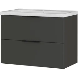 Tchibo - Waschtisch »Crandon« inkl Becken - 81x47x65cm - schwarz -