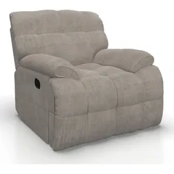 Sessel Natalie Hellgrau/ Cord Drehbar