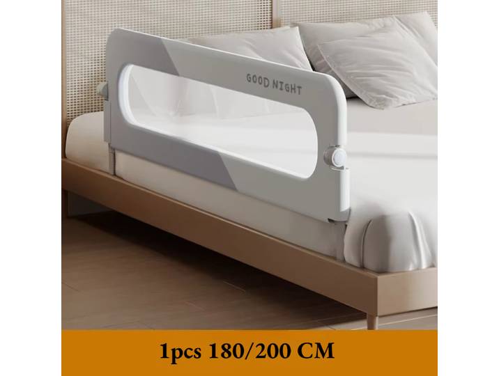 IMBABY Rail de protection de lit pour tout-petits, garde-corps de lit pliable réglable 78 70 , garde-corps de lit pour tout-petits pour jumeaux Queen King Full Si