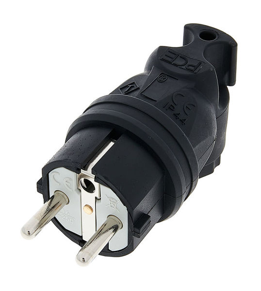 PCE 05821-s Taurus Angle Plug Black
