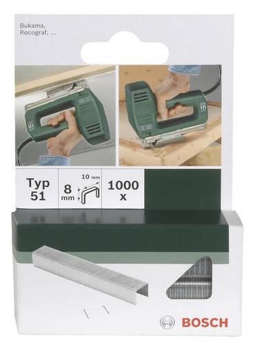 Bosch Accessories 2609255837 Flachdrahtklammern Typ 52 1000St.