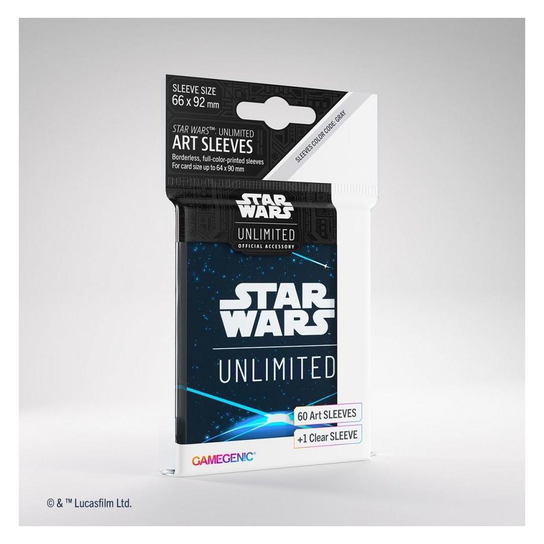 Gamegenic GGS15063 - Star Wars: Unlimited Art Sleeves - Card Back White (GGS15063)
