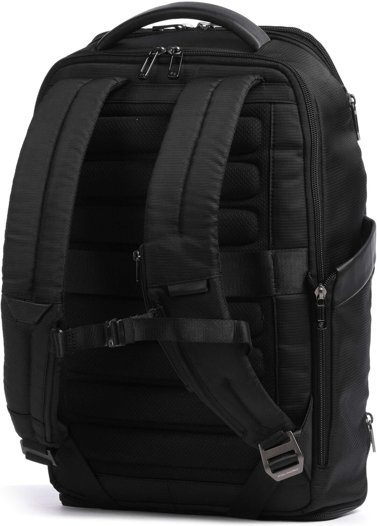 Piquadro Nevet Reiserucksack, schwarz