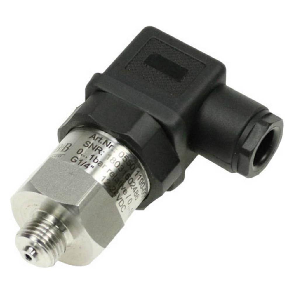B+B Thermo-Technik B & Technik Drucksensor 1 St. 0 bar bis 10 Kabel, 3 adrig (Ø x L) 27 mm 53 (0550 1191-007)