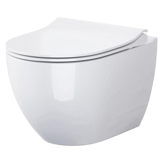 Cersanit Miska WC Zen Clean On+ deska Slim wolnoopadająca (S701-428-ECO) (10234501)