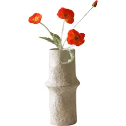 Botane Kunstblume Mohn 56 cm, dunkelorange