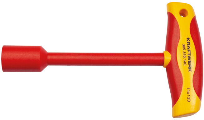 Kraftwerk Clé à douille T-handle tournevis 14mm VDE (305.350.140)